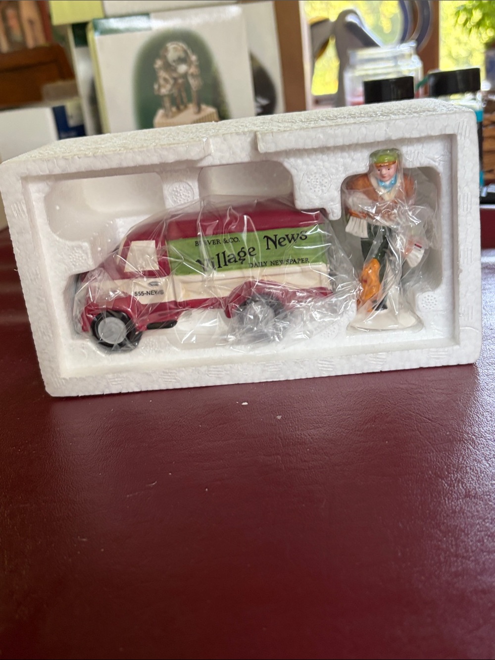 Department 56 "Village News Delivery"